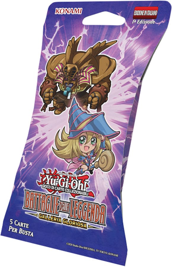 Yu-Gi-Oh! GCC - Confezione di busta Battaglie della Leggenda: Galleria Gloriosa (Confezione Rigida) - IT
