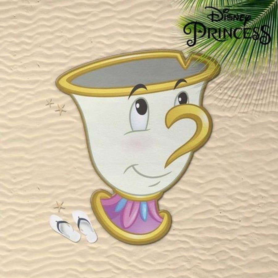 Disney - Beauty and the Beast Chip Shaped Towel