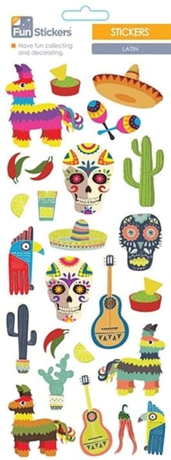 Fun Stickers - Latin