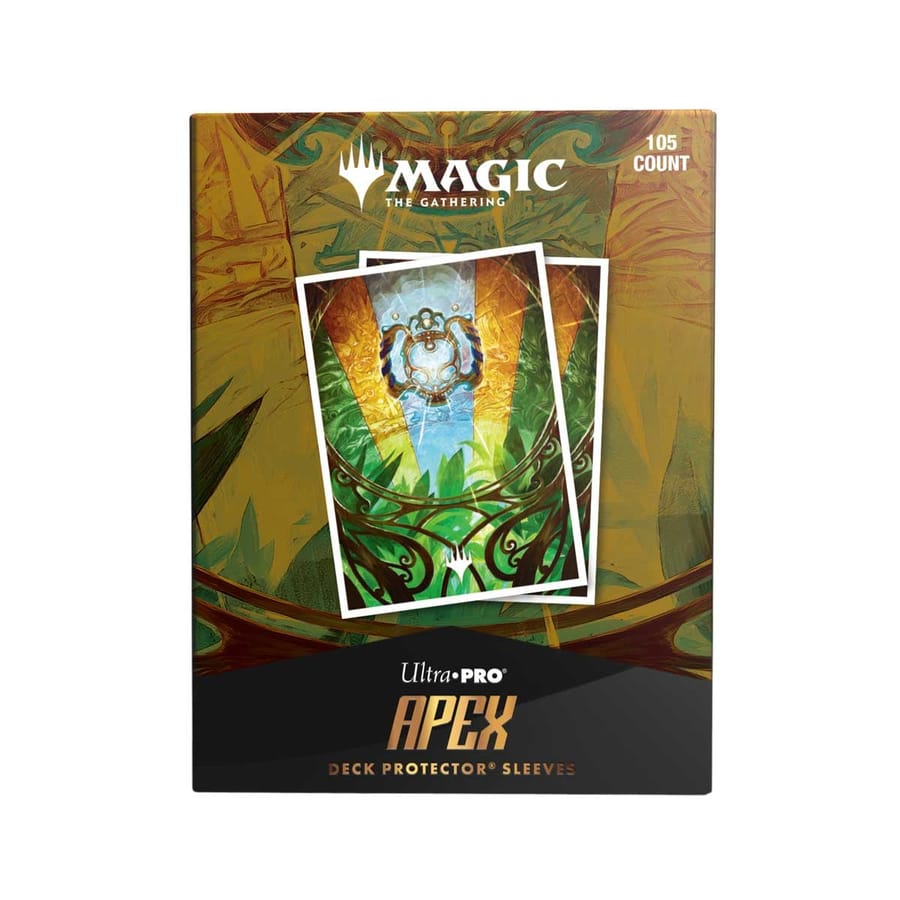 Ultra Pro - Magic: The Gathering - Aetherdrift -  The Aetherspark 105ct Apex Deck Protector Sleeves - UK