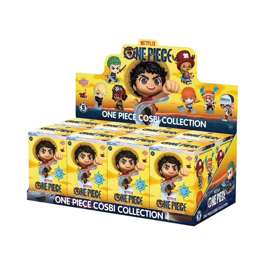 YuMe - One Piece Cosbi Bobble-Head-collectie Blind Box display (8 dozen)
