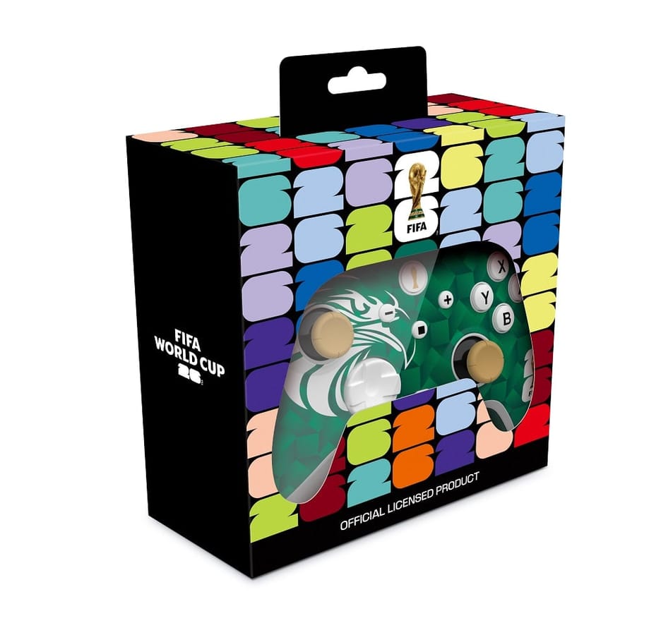 FIFA WorldCup 26 - AURORA+ Manette sans fil Arabie Saoudite pour Switch, Switch 2, PC, Android et IOS