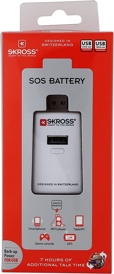 SKROSS - SOS-Battery - 1200 mAh (USB)