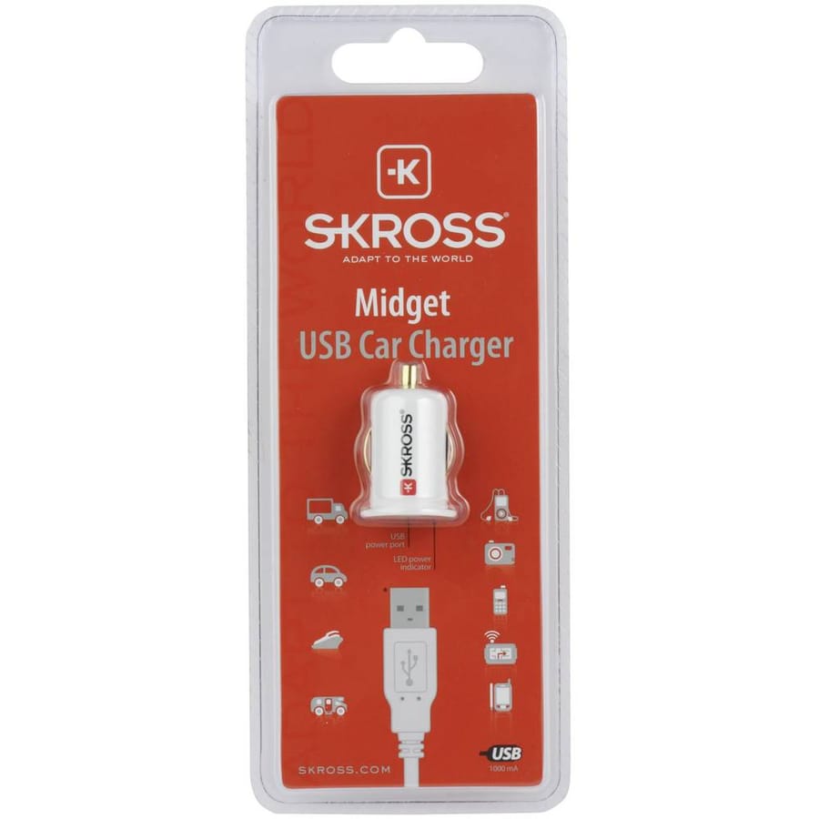 SKROSS - Midget USB Car Charger