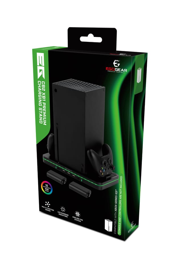 EgoGear - PCH35 - Chroma Docking and Charging Station for Xbox Series X