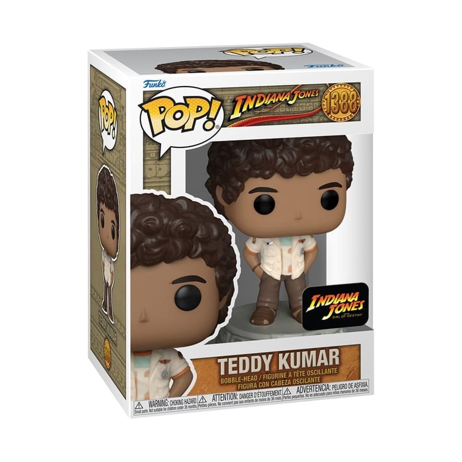 Funko Pop! Movies: Indiana Jones and the Dial of Destiny - Teddy Kumar