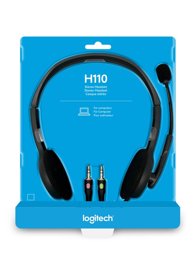 Logitech H110 Wired Stereo Headset