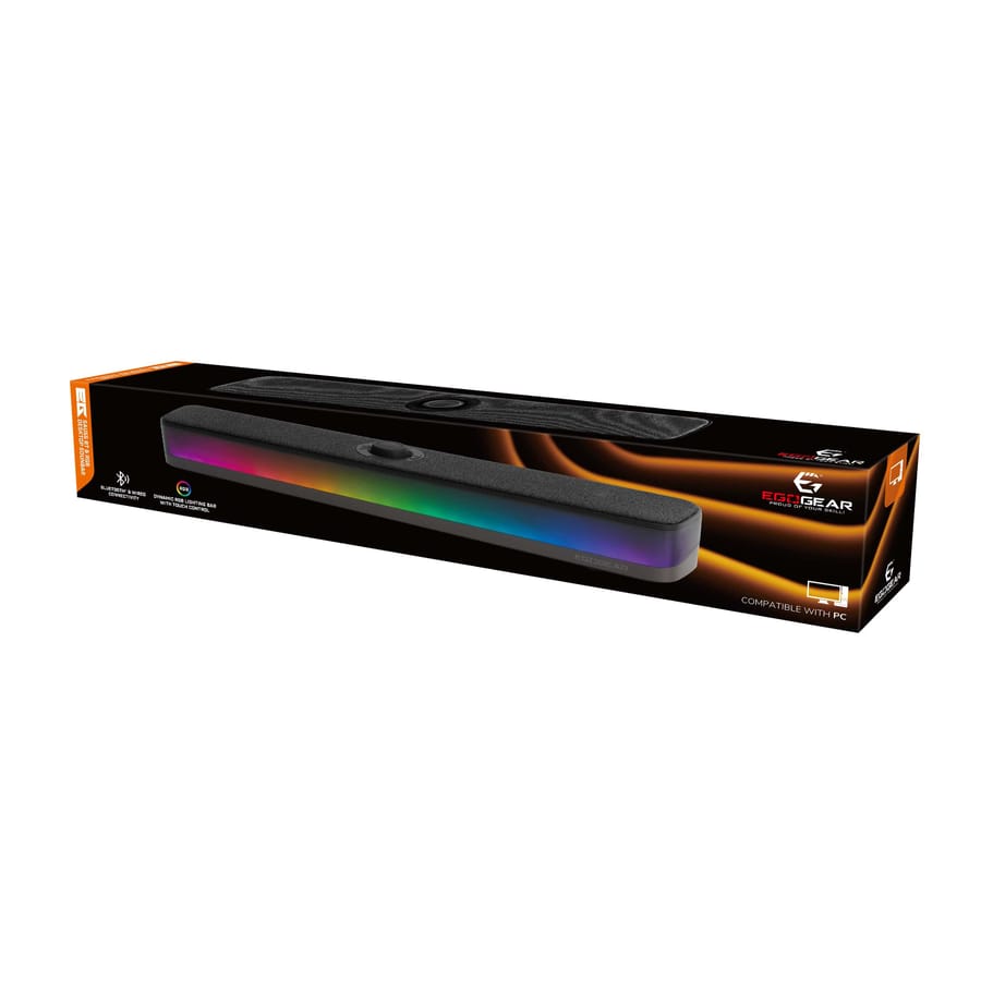 EgoGear - SAU55 - Bluetooth & RGB Desktop Sounbar