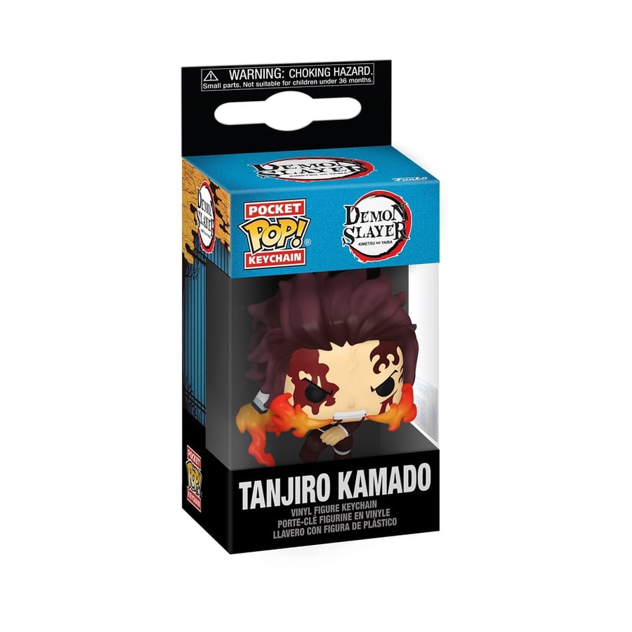 Funko Pocket Pop! Keychain: Demon Slayer - Tanjiro (Dancing Flash)