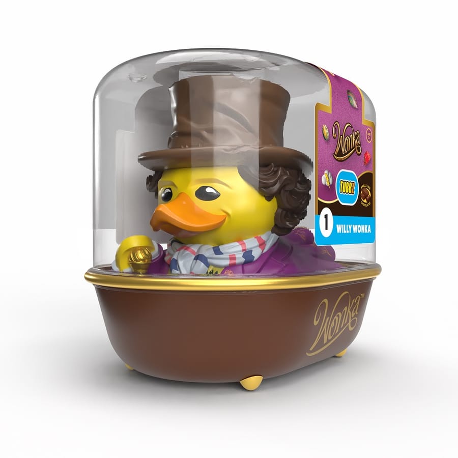 Numskull - TUBBZ Bath Duck - Willy Wonka - Willy Wonka (First Edition) - 9cm