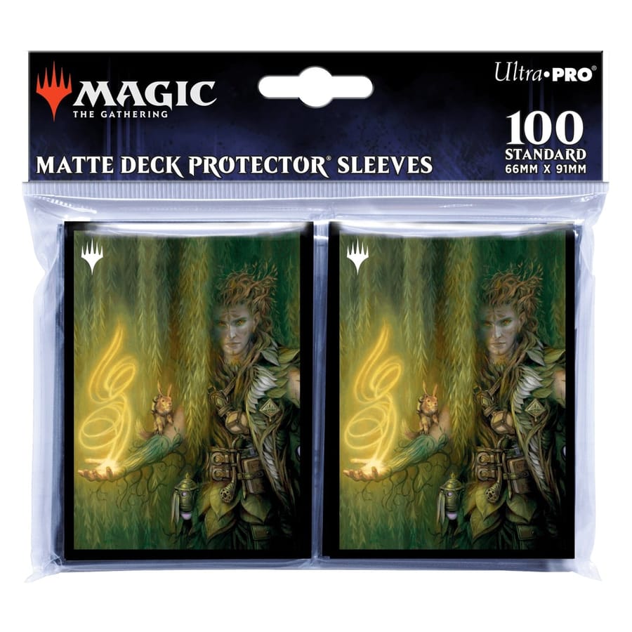 Ultra Pro - Magic - The Gathering - Assassinio a Karlov Manor - Confezione da 100 bustine di carte formato standard - Kaust, Occhi della Radura (63 x 89 mm)