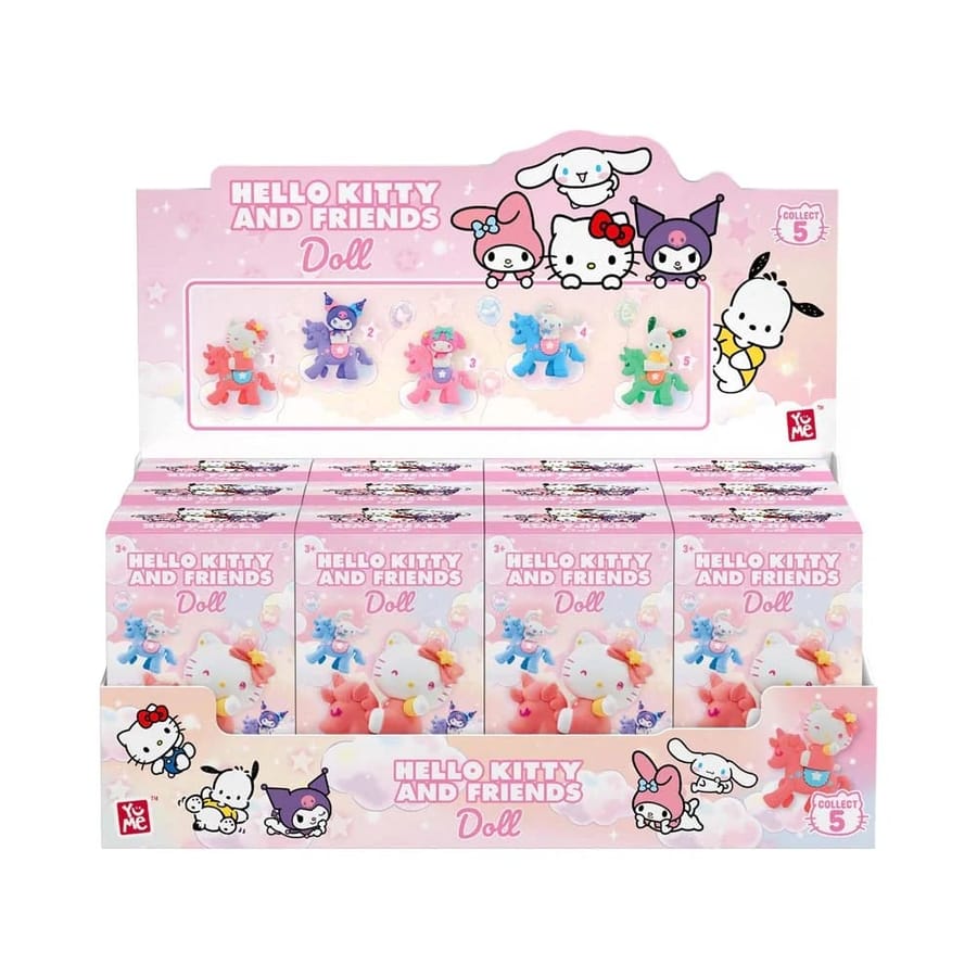 YuMe - Hello Kitty Doll Unicorn Series Blind Box Display (12 boxes)