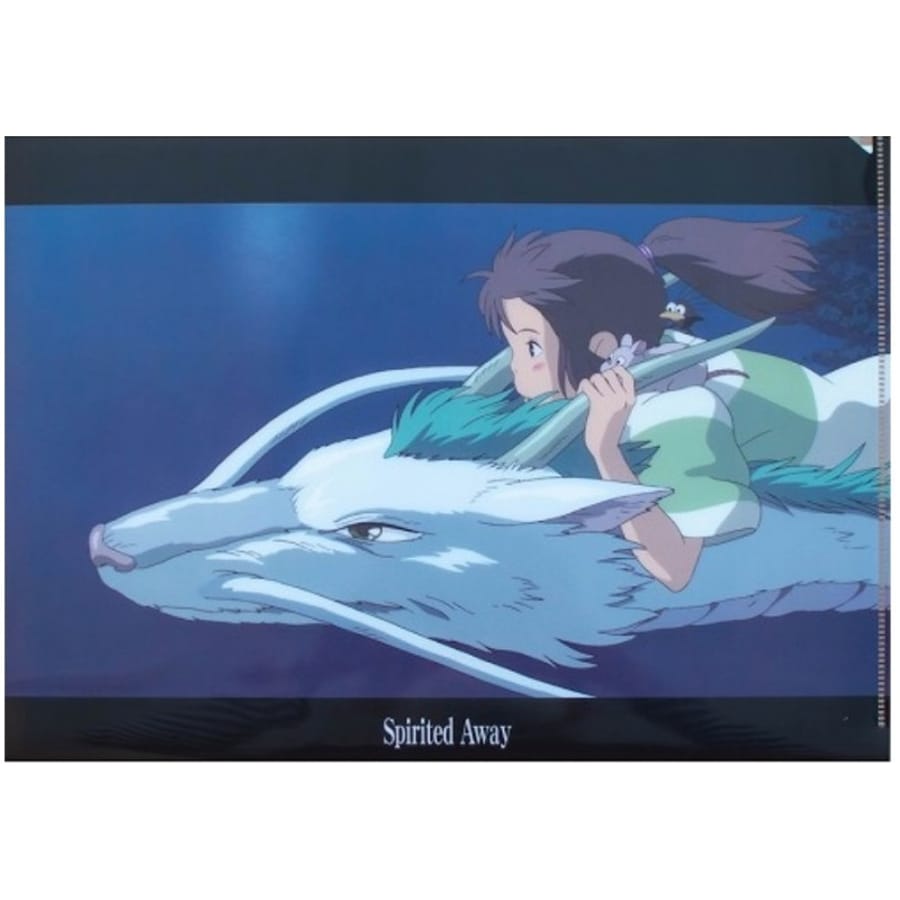 Ghibli - Le Voyage de Chihiro - Chemise A4 Sur le dragon