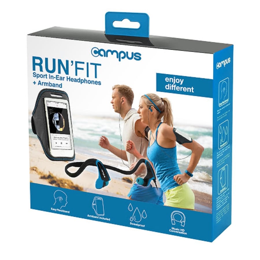 Campus In-Ear  RUNFIT black