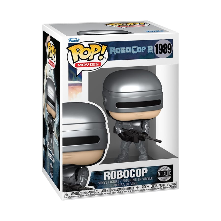 Funko Pop! Movies: Robocop - Robocop (Metallic) (Chance of Special Chase Edition)