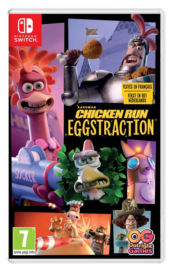 Chicken Run: Eggstraction - Nintendo Switch version