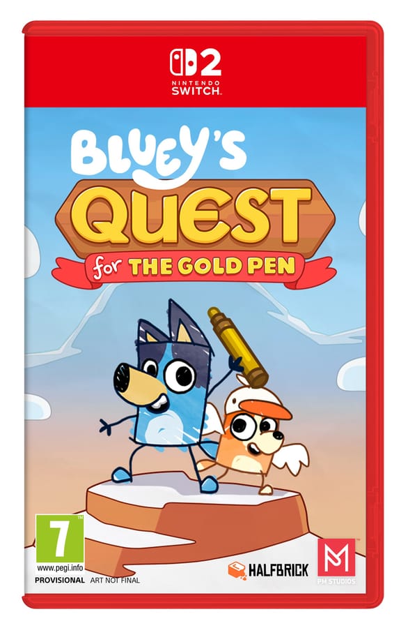 Bluey's Quest for the Gold Pen - Nintendo Switch 2 version