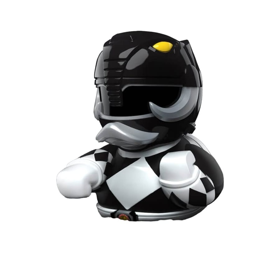 Numskull - TUBBZ Canard de bain - Mighty Morphin Power Rangers - Ranger Noir - 9cm