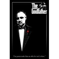 Pyramid International Le Parrain - Rose Rouge - Maxi Poster The, Godfather Posters, Stickers et Impressions