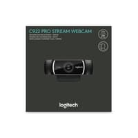 Logitech Logitech C922 Pro Stream Webcam for Windows, macOS, Xbox One, Chrome & Android  Webcam