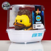 TUBBZ Numskull - TUBBZ Canard de bain - Star Trek - Klingon (Édition Limitée) - 9cm star, trek Figurines et répliques
