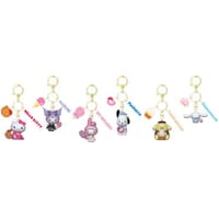 YuMe YuMe - Hello Kitty and Friends - Keychain & Strap Tea Time Series (Display 12 units) Hello, Kitty Figures & Replica's Keychain
