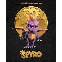 Pyramid International Spyro (Dragón de Oro) - Mini Póster Spyro, the, Dragon Pósteres, adhesivos e impresiones