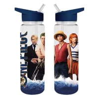 Pyramid International One Piece (Netflix Live Action) - "The Crew" Botella de Plástico Reutilizable para Bebidas one, piece Tazas, vasos y copas
