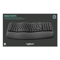 Logitech Logitech - Clavier ergonomique sans fil avec repose-poignets rembourré  Tangentbord
