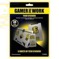 Pyramid International Gamer at Work - Teck Sticker Pack gaming Posters, Stickers & Printing