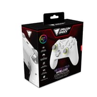 DragonShock DragonShock - NEBULA PRO - Pro Wireless Controller White compatible Nintendo Switch - Switch Lite - Switch OLED - PS3 - PC - Android  Gamepad Nintendo Switch Accessories  Nintendo Switch Lite Nintendo Switch OLED