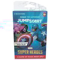 Wizards of the Coast LLC Magic: The Gathering - Marvel Super Heroes Jumpstart 2-Booster Pack (Carboard Blister) - UK magic, the, gathering Magic the Gathering TCG