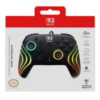 Turtle Beach Turtle Beach - Afterglow Wave Wired RGB Gaming Controller Black for Nintendo Switch 2, Switch & Switch OLED Model  Nintendo Switch Accessories  Nintendo Switch OLED Nintendo Switch 2