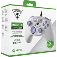 Turtle Beach Turtle Beach - REACT-R Wired Gaming Controller White & Purple for Xbox Series X|S, Xbox One & Windows 10/11  Gamepad Xbox One Accessories  Xbox Series X Xbox Series S