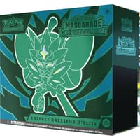 The Pokémon Company Pokémon JCC - Écarlate et Violet - Coffret Dresseur d'Élite Mascarade Crépusculaire Ogerpon pokemon Pokémon JCC