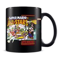 Pyramid International Super Nintendo - Super Mario All Starsl Svart mugg Super, Mario nintendo Muggar, koppar och glas