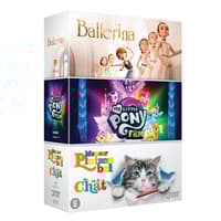 Belga Coffret Ballerina + My Little Pony + Ma vie de chat  DVD