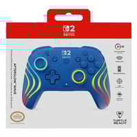 Turtle Beach Turtle Beach - Afterglow Wave Wireless RGB Gaming Controller Blue for Nintendo Switch 2, Switch, Switch Lite & Switch OLED Model  Nintendo Switch Accessories  Nintendo Switch Lite Nintendo Switch OLED Nintendo Switch 2