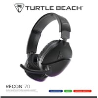 Turtle Beach Turtle Beach - Recon 70 Wired Gaming Headset Black for PlayStation, Xbox & Nintendo Switch  Headsets Playstation 4 Accessoires  Xbox One Accessories  Nintendo Switch Nintendo Switch Lite Playstation 5 Xbox Series X Xbox Series S Nintendo Switch OLED