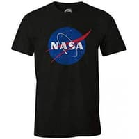 Cotton Division NASA Logo Black T-Shirt L nasa T-Shirt