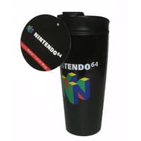 Pyramid International Nintendo - N64 Logo Metal Travel Mug nintendo Mugs, Cups & Glasses