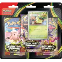 The Pokémon Company Pokémon JCC - Pack de 3 Boosters sous blister Méga-Évolution - ME03 Équilibre Parfait Germignon (1 blister aléatoire) - FR pokemon Pokémon TCG