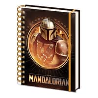 Hole In The Wall Star Wars - The Mandalorian A5 Wiro Notebook The, Mandalorian star, wars Papeterie et Ecriture