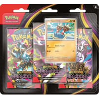 The Pokémon Company Pokémon JCC - Pack de 3 Boosters sous blister Méga-Évolution - ME05 Nuit Noire (1 blister aléatoire) - FR pokemon Pokémon TCG