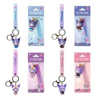 YuMe YuMe - Hello Kitty and Friends - Keychain & Strap Kuromi Cute Outfit Series (Display 12 units) Hello, Kitty Figures & Replica's
