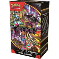 The Pokémon Company Pokémon JCC : Lot de 6 boosters Méga-Évolution - ME05 Nuit Noire - FR pokemon Pokémon TCG
