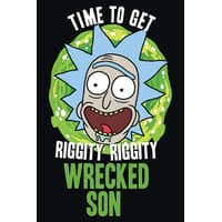 Pyramid International Rick & Morty - Wrecked Son - Maxi Poster rick, and, morty Posters, Stickers et Impressions