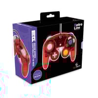 EgoGear EgoGear - RGC06 Wired Controller Transparent Red for GameCube  GameCube Accessories