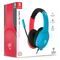 Turtle Beach Turtle Beach - Casque de jeu filaire Airlite Fit Rouge et Bleu pour Nintendo Switch, Switch Lite et Switch modèle OLED  Nintendo Switch Accessoires  Nintendo Switch Lite Nintendo Switch OLED