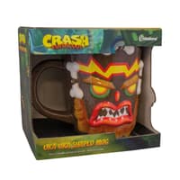 Paladone Products Ltd Crash Bandicoot - Uka Uka Shaped Mug crash, bandicoot Mugs, Cups & Glasses